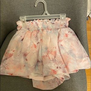 Pants Store watercolor skirts XS NWOT